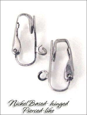 Clip Earrings Findings: Pierced Like Parts