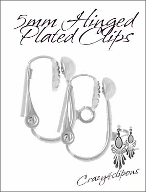 Clip Earrings Findings: Hinged Parts