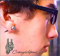 Men Taper/gauge Magnetic Earring For Guys, Men| Crazy4Clipons