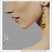 Radiance: Boho Lux Citrine Clip Earrings