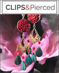 Timeless Fusion Clip Earrings: Unique & Bold Statement
