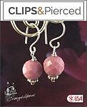 Classic Semi-Precious Stones Earrings | Pierced or Clips