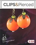 Halloween: Colorful Gumball Earrings | Pierced or Clips