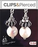 Elegant Royale Pearl Clip On Earrings