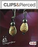 Jasper Petite Earrings in Pierced and Clip-ons